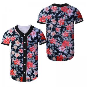 China Practical Washable Baseball T Shirt Jersey , Anti Shrink Baseball Sublimation Shirts on sale