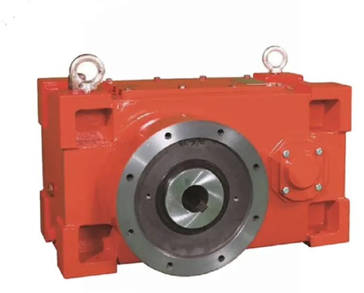Close-up of ZLYJ gearbox components and construction