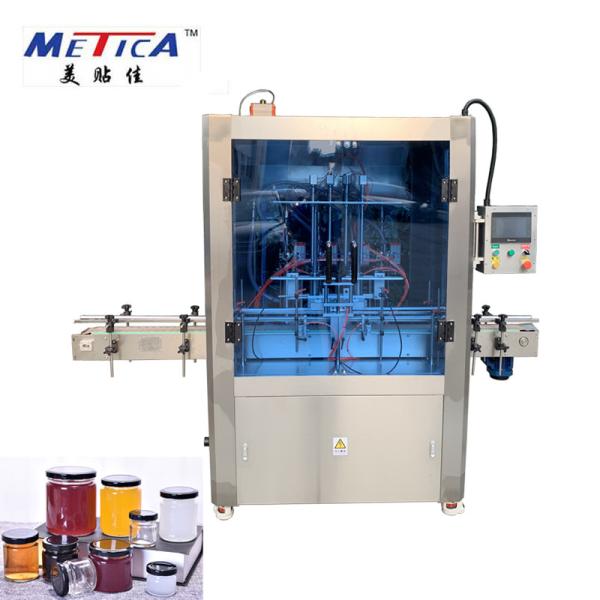 Quality Bottle Filling Equipment 4 Nozzles Filling Machine With Servo System for sale