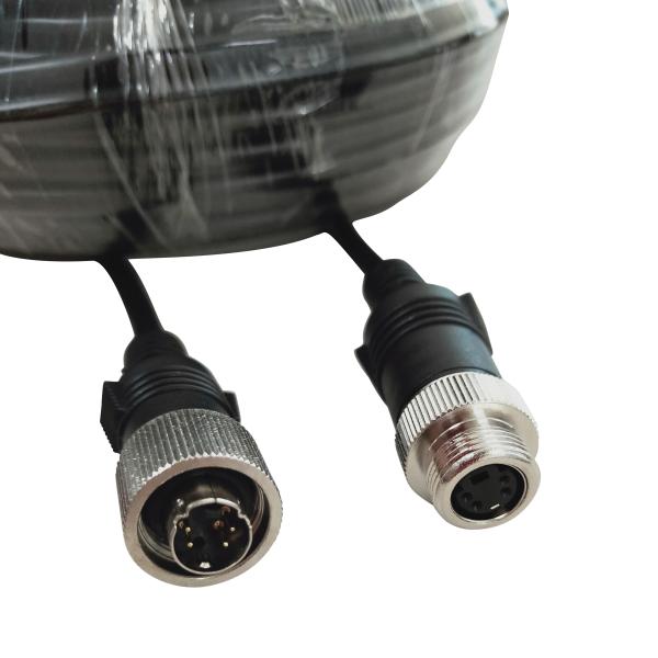 4 Pin RCA Video Power Cable For Car Surveillance Camera System