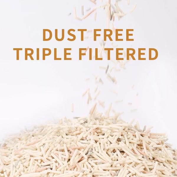 Biodegradable Flushable Tofu Cat Litter Low Dust Pretty Litter Flushable