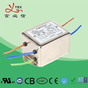 China Two Stage 20A 30A 250V UL 94V-0 AC Power Line Filter For Fitness Equipment wholesale
