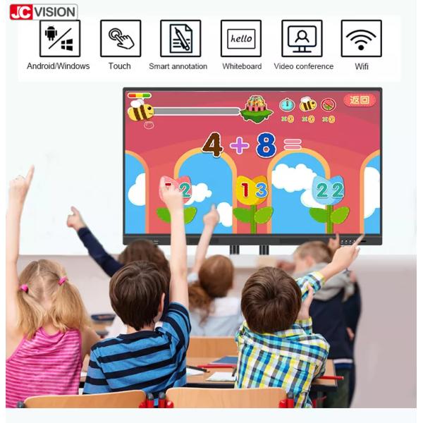 110" Jcvision 4k Touch Screen Smart Board Class Teaching