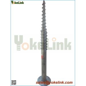 China Hot selling carbon steel ground screw for solar stand wholesale
