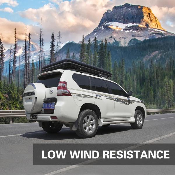 PU Coated 2000mm Outdoor Sport Tent ABS SS Roof Top Stainless Steel Extended Type