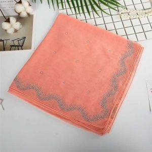 Golden selvedge spun polyster voile super twisted full voile BBTSfinish®