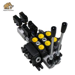 China Sectional 2 Spool Hydraulic Directional Valve Control wholesale