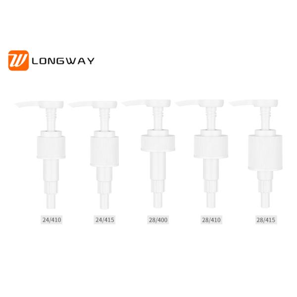 Small Hair Gel Pump Dispenser , 28 400 Lotion Pump ISO SGS Approval