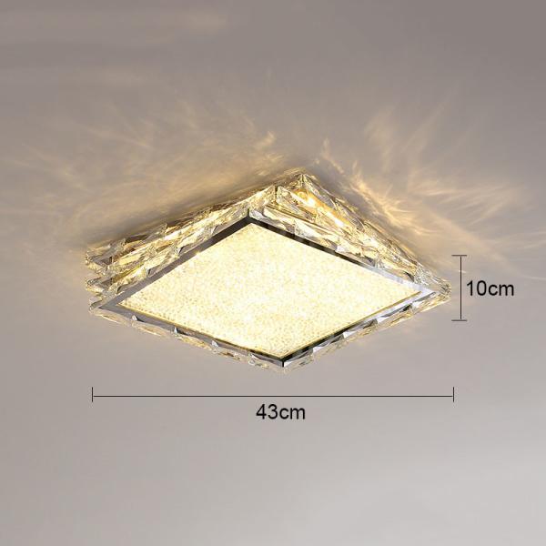 Luxury Simple Square Crystal Ceiling luxury light(WH-CA-110)