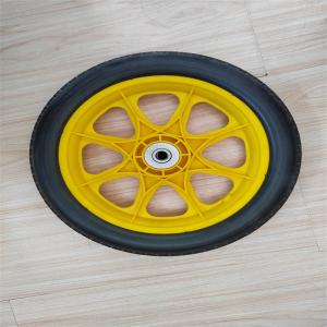 China 300mm Pu Foam Wheel 12 Inch Wheelbarrow Wheel Bicycle Wheel Tool Cart Wheel on sale
