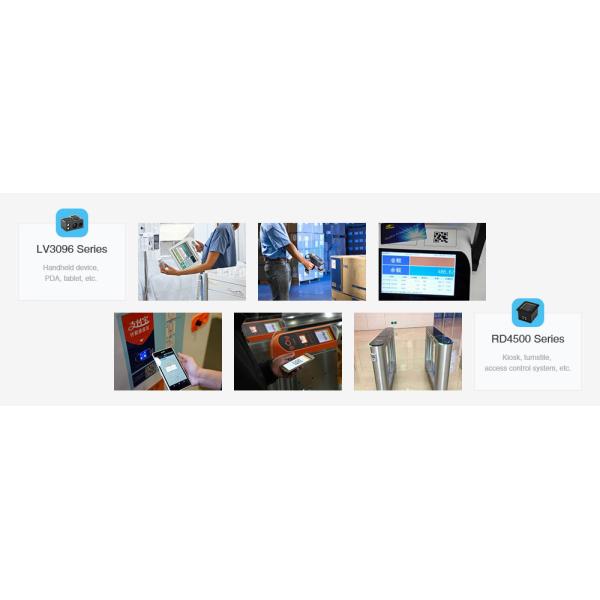 2D Fixed Mount Barcode Scanner can Scan Paper and Screen Code with Short Range