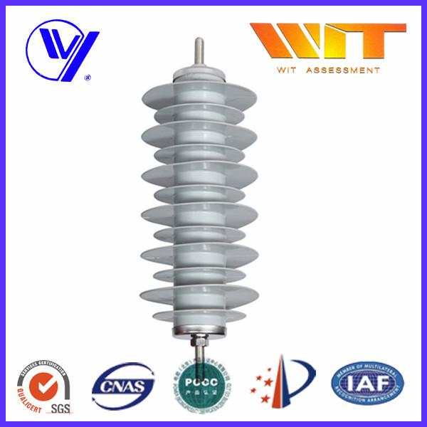 Quality 33KV 5KA Polymer Housing Metal Oxide Surge Lightning Arrester for Substation for sale