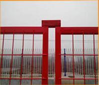 Canada temporary Construction Fence H 6'/1830mm and W 9.6' /2950mm tubing 1"/25mm thick 1.5mm powder coated grey