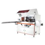 China HY-601UV automatic UV bottle screen printing machine 1 color high speed wholesale