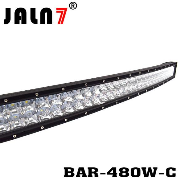 LED Light Bar JALN7 50Inch 480W Curved CREE Original Spot LED Driving Lamp Super Bright Off Road Lights LED Work Light