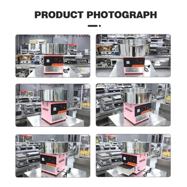 AM-M3 Electric Cotton Candy Machine 220-240V Commercial Stainless Steel Floss Maker