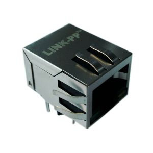 China LPJ0017AFNL , Green LED RJ45 Modular Jack Integrated Magnetics Connector wholesale