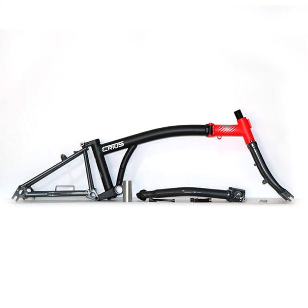 16 inch Crius folding bike 349 V brake 8 speeds 9 speeds Chrome-molybdenum Steel frame