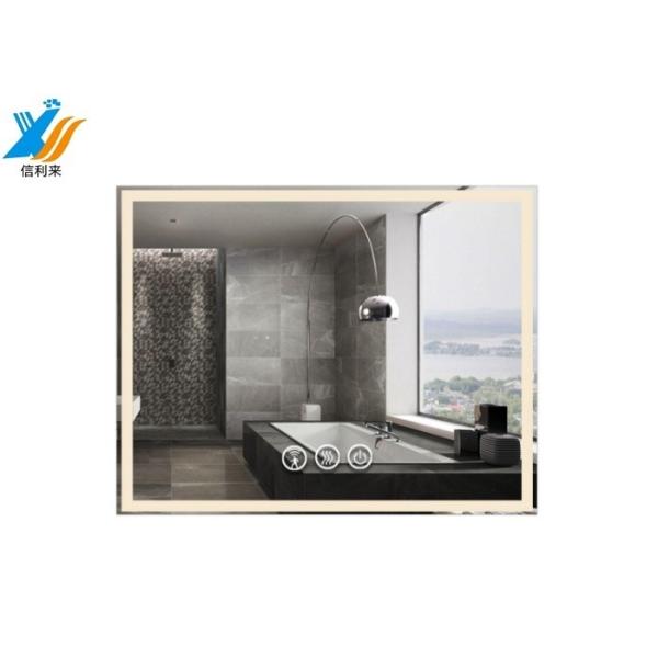 AC100-240V Voltage Customized Smart Touch Screen Mirror with Android Integration and Quad-core Processor