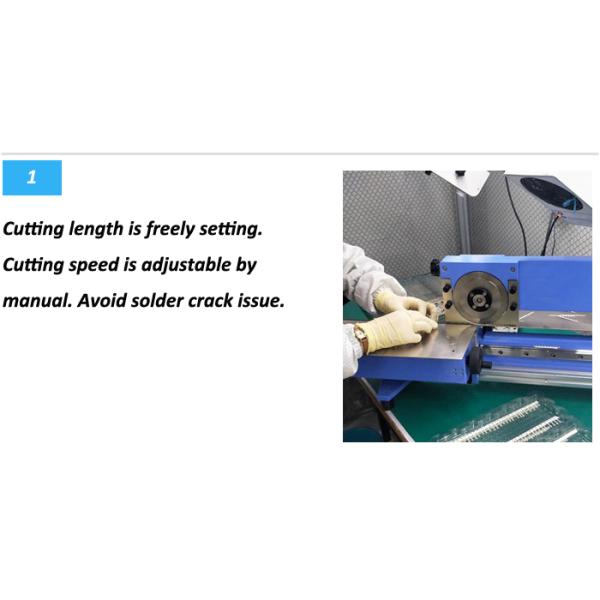 0.6mm Thickness PCB Board Cutter , PCB Depaneling Equipment Adjustable Speed