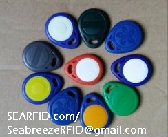 EM4102 Chip RFID Access Control Keychain, 125KHz Fobs, ID & IC Identification Key ring, RFID Entrance Guard Key chain