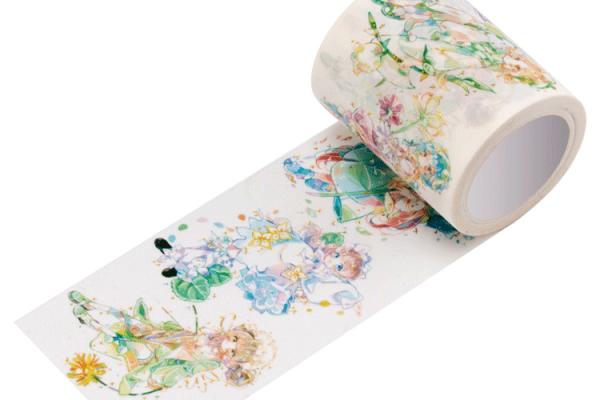 Quality Reusable Anime Characters 55mm Foil Wide Washi Tape for sale