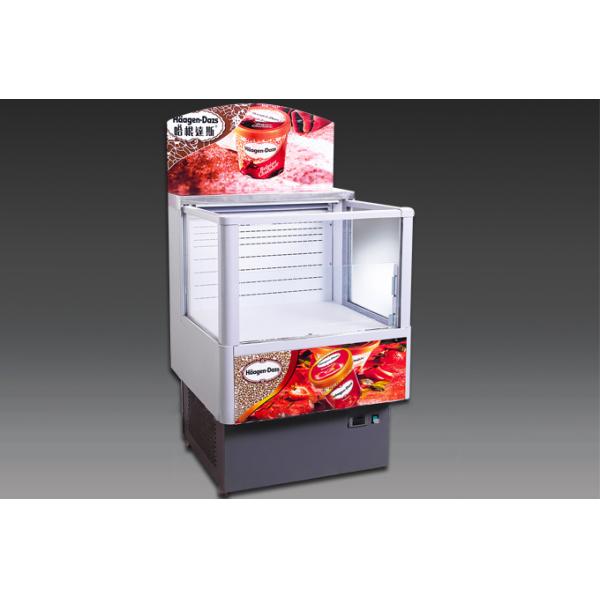 mini Drink Show Case Cooler front open Cooler Displayer freezer