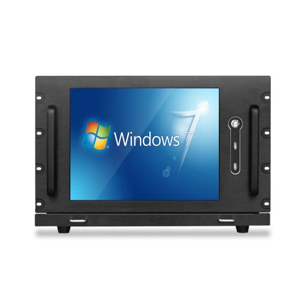 Quality 6U 15 Inch RS232 80W Rack Mount Industrial Computer With Keyboard for sale
