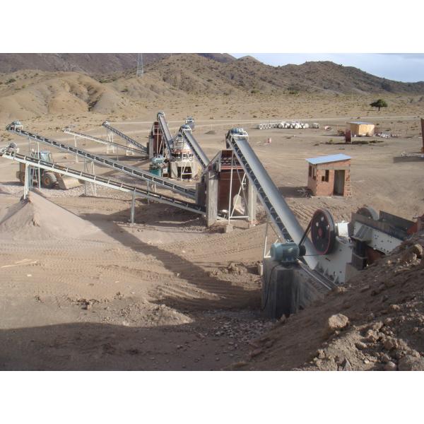 B650 Mobile Crusher Station 650mm Sand Conveyor System Belt Conveyor Ore