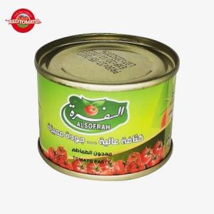China Sweet And Sour Tinned Tomato Paste 210g With Convenient Hard Open Lid wholesale