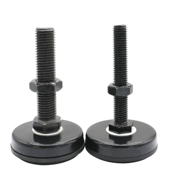 M12 Black Electrophoretic Adjustable Leveling Feet Heavy Duty Rustproof