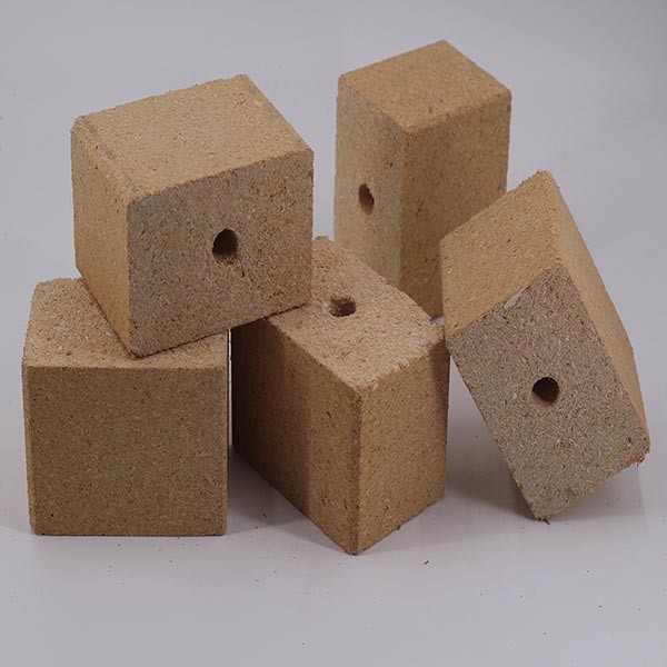 Tunisia Triple-Head Pressed Wood Shavings Pallet Block Machine