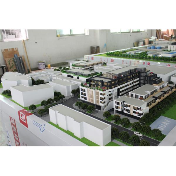 Advertising Use Residential Building Model With LED Lighting System