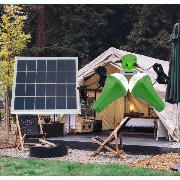 5200mah Li Battery 3PCS Bulbs Solar Wall Light For House