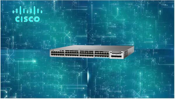 Quality LAN Base 3850 Series Switches , 48 Port Gigabit Switch MAC Addresses Total Number 32000 for sale