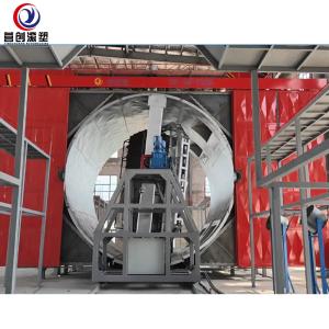 China 15-30min Cycle Time Shuttle Rotomolding Machine With PLC Control wholesale