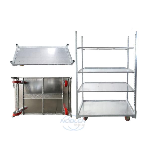 Outdoor Garden Horticultural Steel Danish Flower Trolley for Plant Nursery