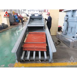 Mining machinery Product Stone Rock Vibrating Feeder Feeding stone to Crusher