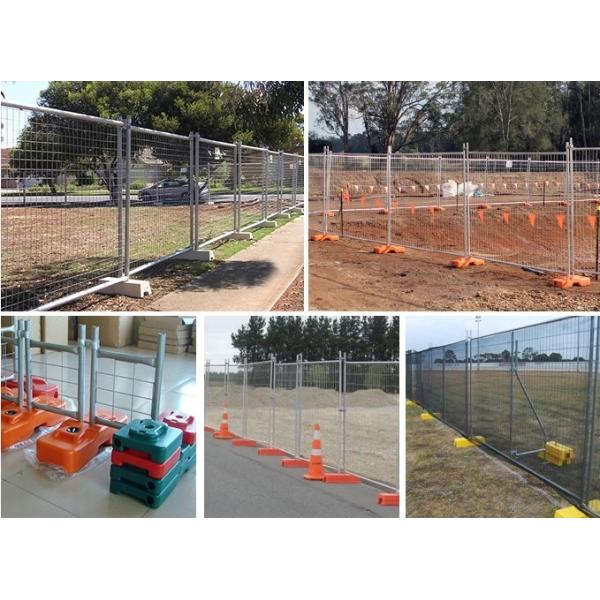 Outdoor 60*60mm Mesh Hole Temp Construction Fence