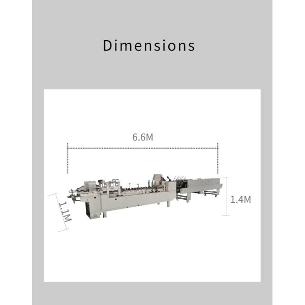 Fully Automatic Gluing Machine CQT-650A The Ultimate Solution for Commodity Packaging