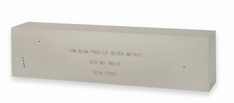 305mm x 75mm x 50mm IOW Ultrasonic Calibration Blocks IOW for beam profile measurement