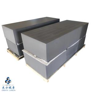 China Isostatic Smooth Graphite Block 12µm Grain Size With High Melting Point wholesale