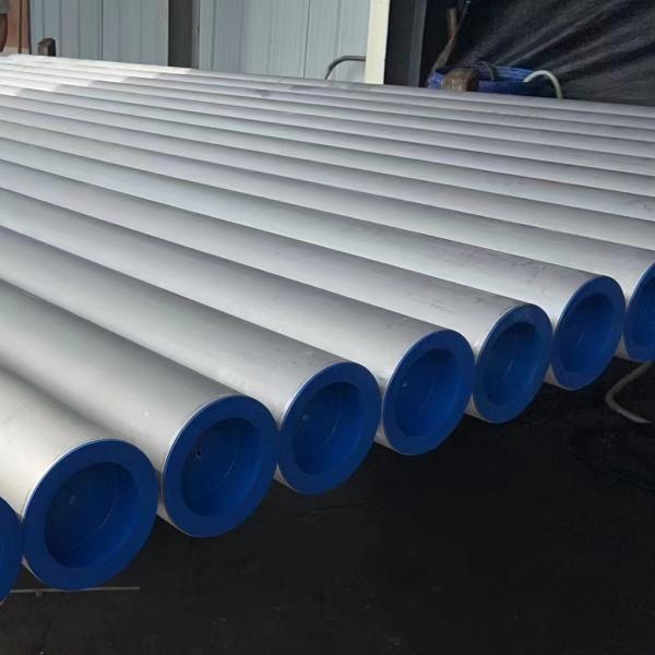 5.8m 6m Length 316L Stainless Steel Pipe Tube / Seamless Steel Pipe OD10 - 406mm SCH40