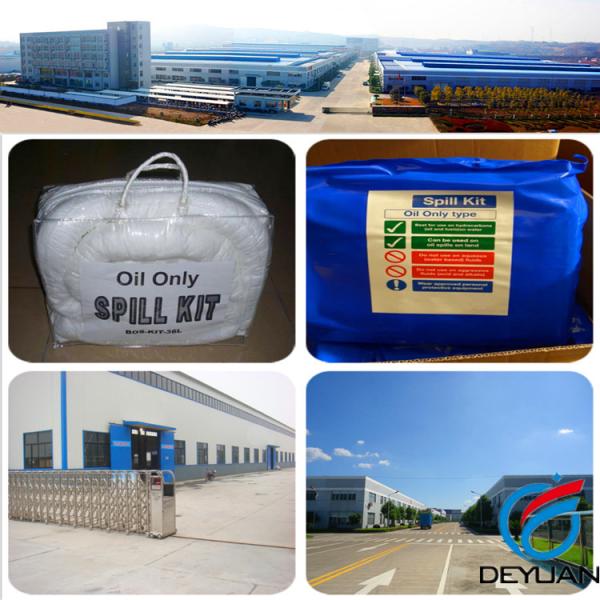 100% Polypropylene Efficiency Oil Absorbent Booms For industrial Spill Solution