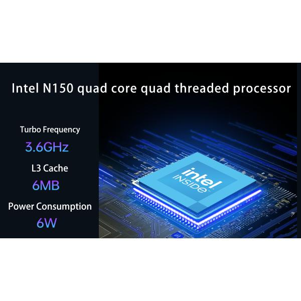 Intel ADL-N & TWL N150 With Dual LAN DDR5 16GB RAM Gaming PC