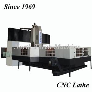 China High Precision Gantry Milling Machine , Cnc Metal Lathe Long Working Life on sale
