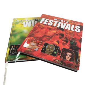 hardcover Lift Flap Board Books Custom Shapes with talking pen