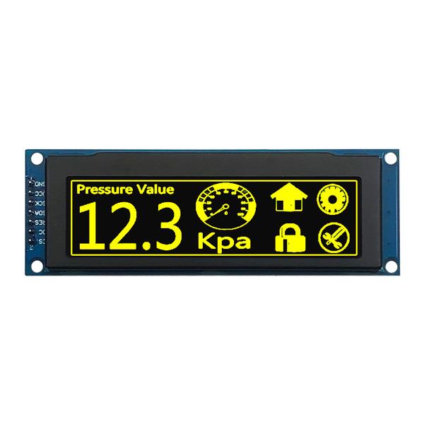 COF 256x64 OLED Display Module 3.12" Inch 16 Greyscale 3.3V Power