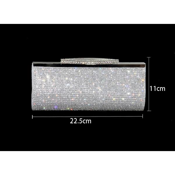 2019 new diamond-encrusted bag rhinestone lady clutch bride wedding banquet dinner party bag handbag for women