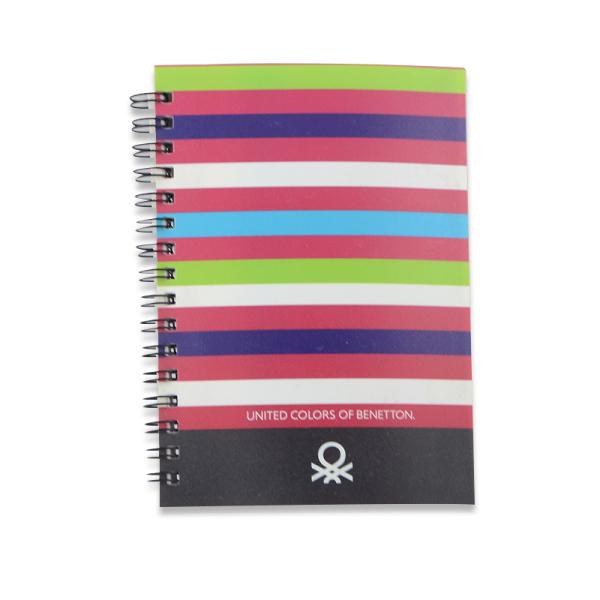 Budget-Friendly A5 Spiral Notebook with Custom Cartoon Print and Spiral Binding